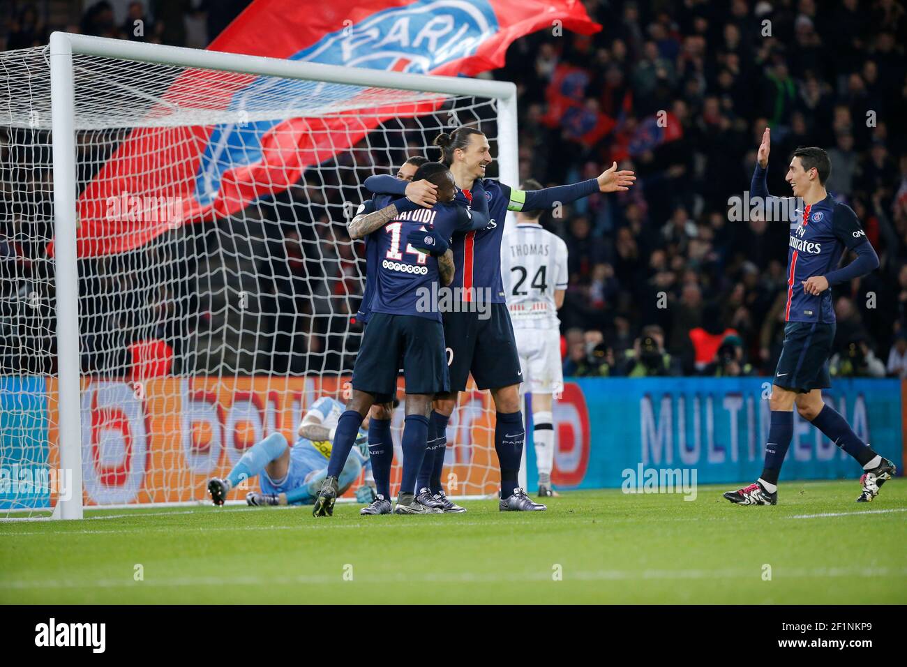 PSG's Van der Wiel fined after clash with Ibrahimovic