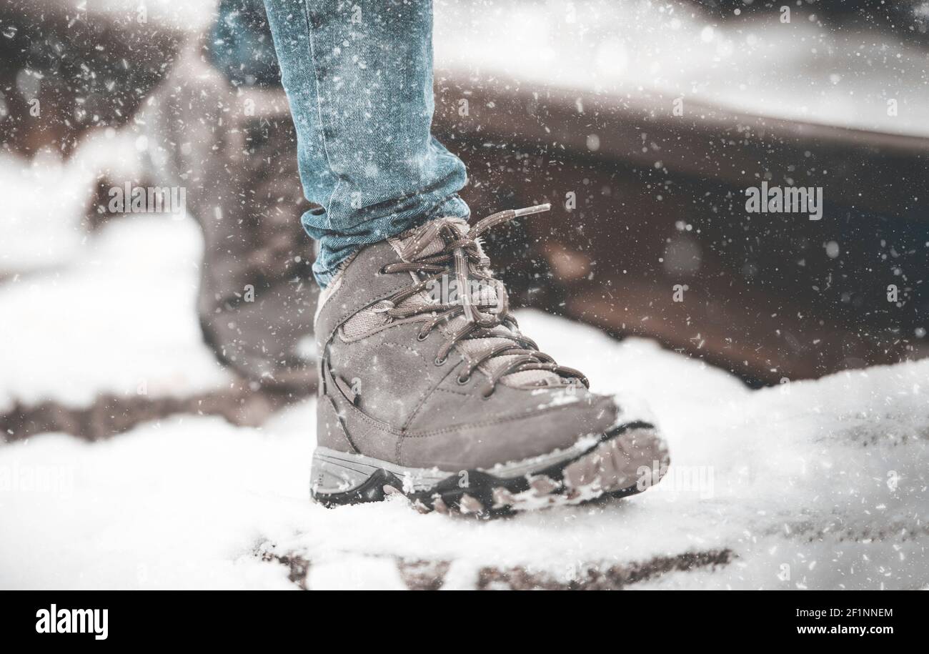 Girl in boots hires stock photography and images Alamy
