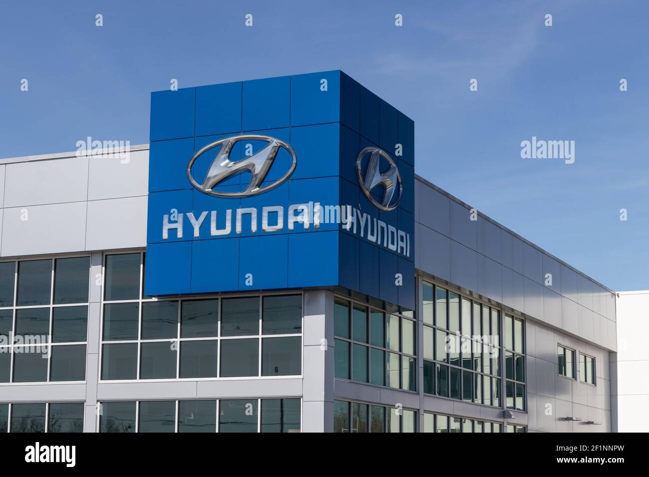 Indianapolis - Circa March 2021: Hyundai Motor Company Dealership ...