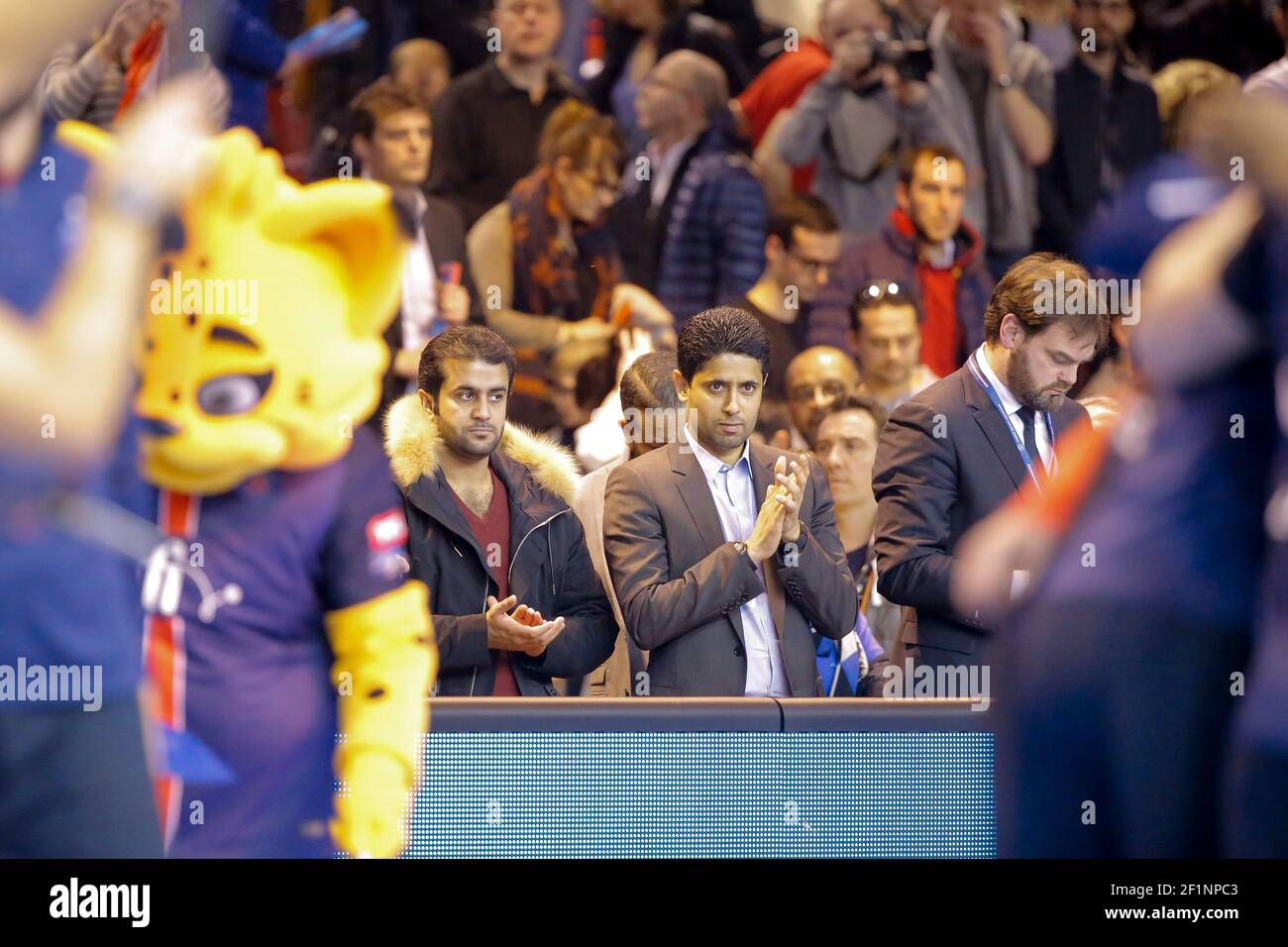 Nasser Al-Khelaifi (psg) during the Handball EHF Champions ...