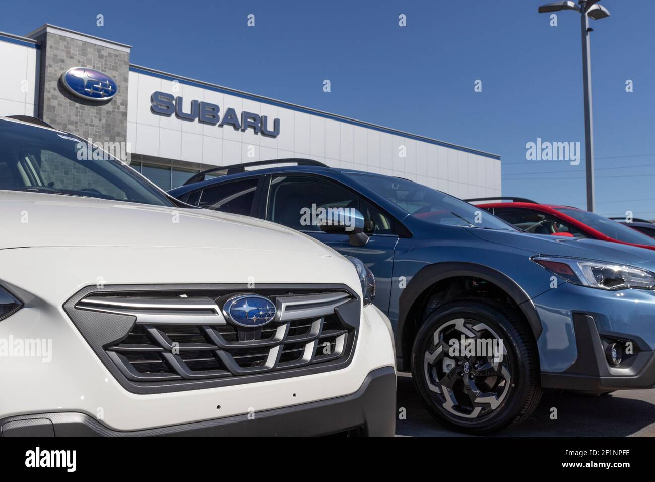 Subaru car dealership hires stock photography and images Alamy