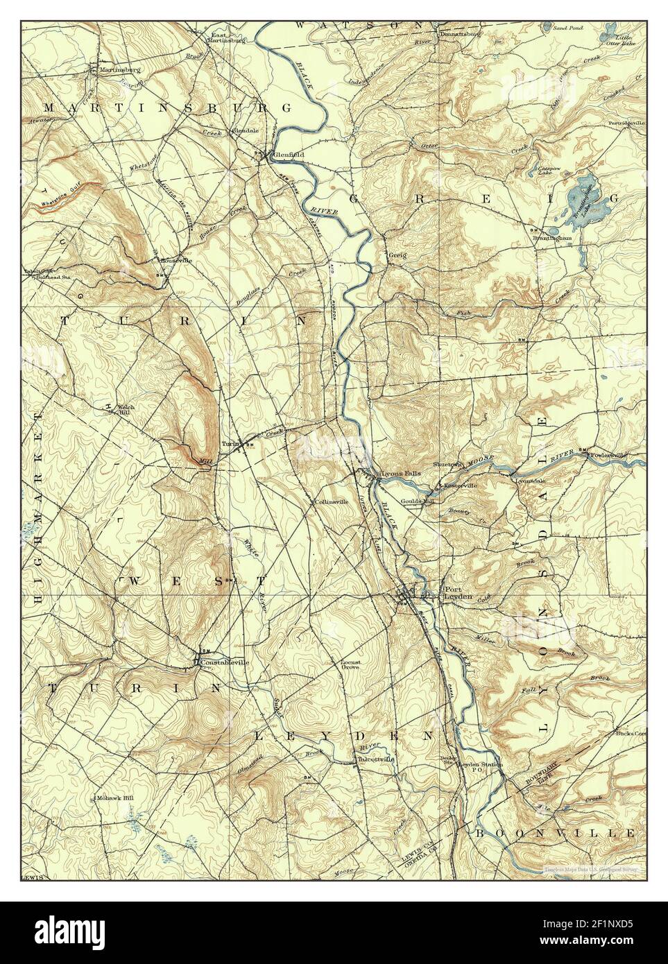 Port Leyden, New York, map 1905, 162500, United States of America by