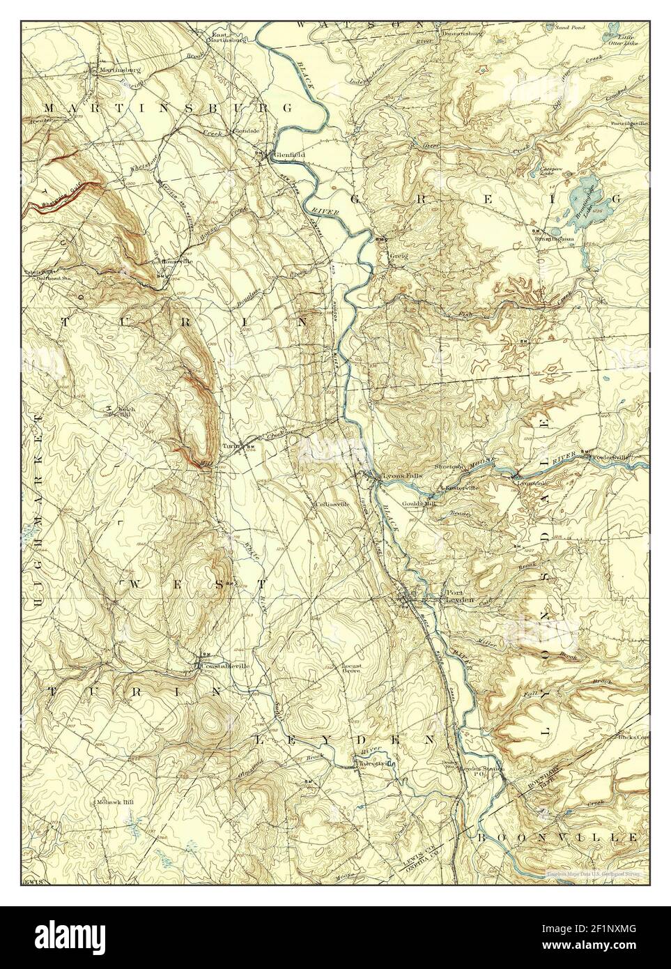 Port Leyden, New York, map 1907, 162500, United States of America by