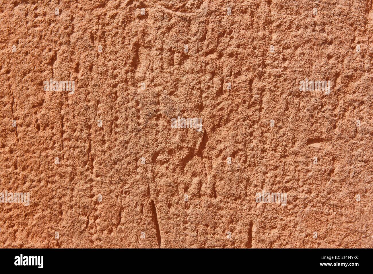 Textured stone background in warm tone. Horizontal copyspace Stock Photo