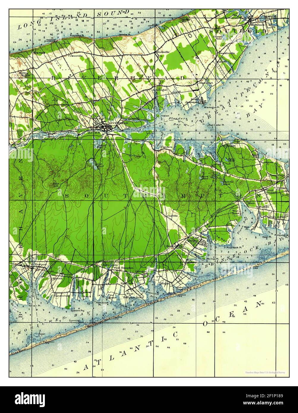 Map of riverhead Cut Out Stock Images & Pictures Alamy
