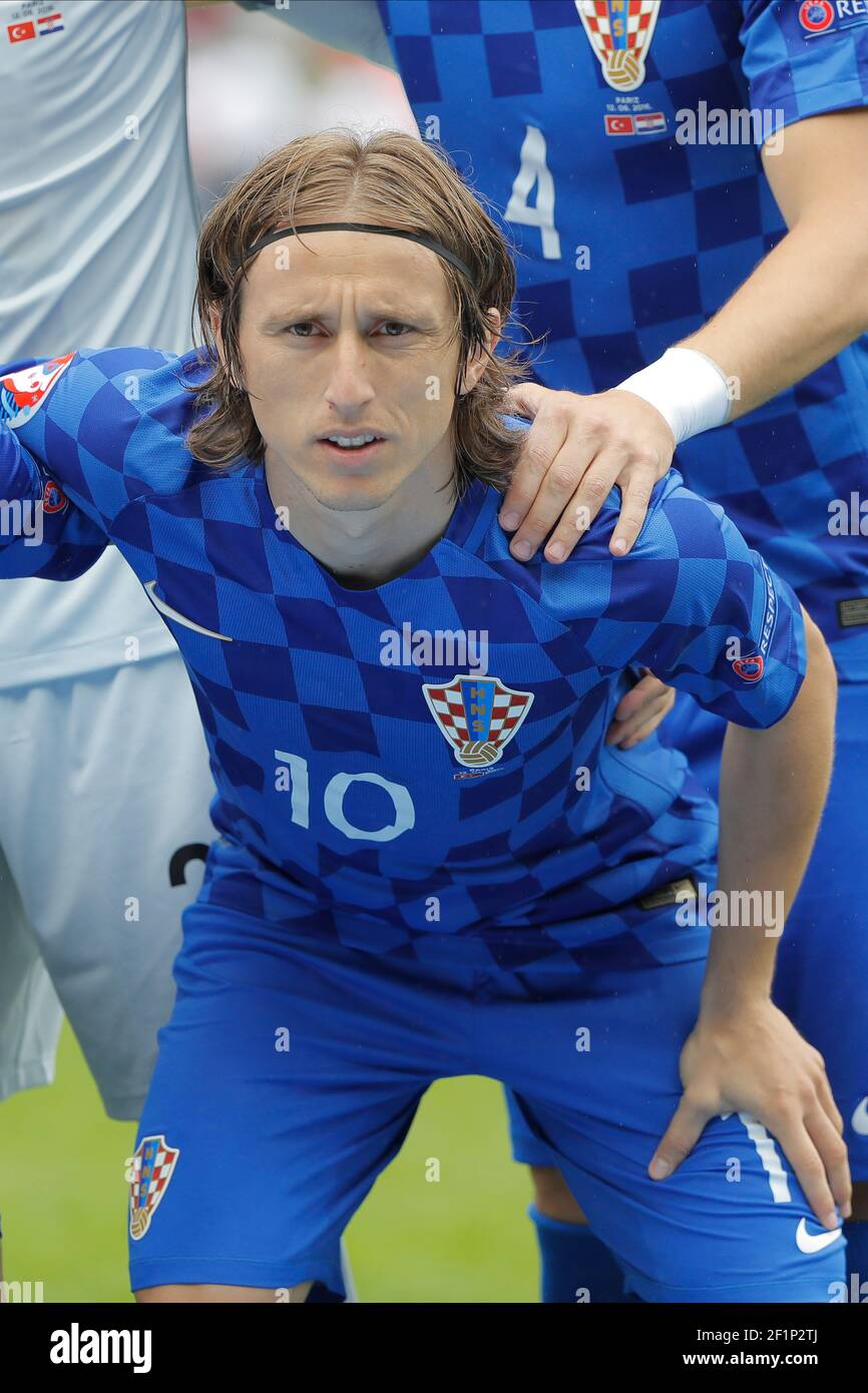 Luka Modric Cro During The Uefa Euro 16 Group D Football Match Between Turkey And Croatia