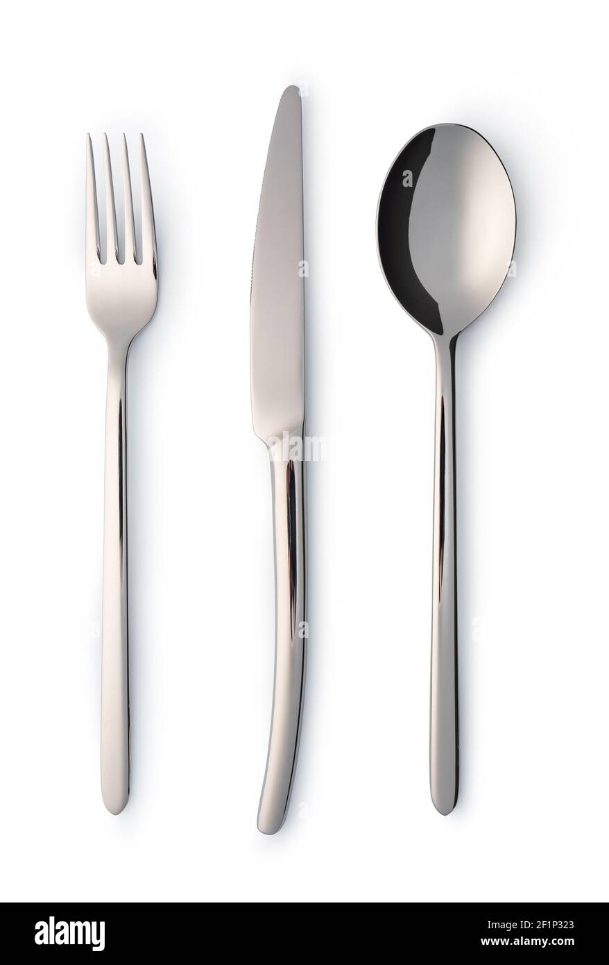 Fork, Knife and Spoon Stock Photo