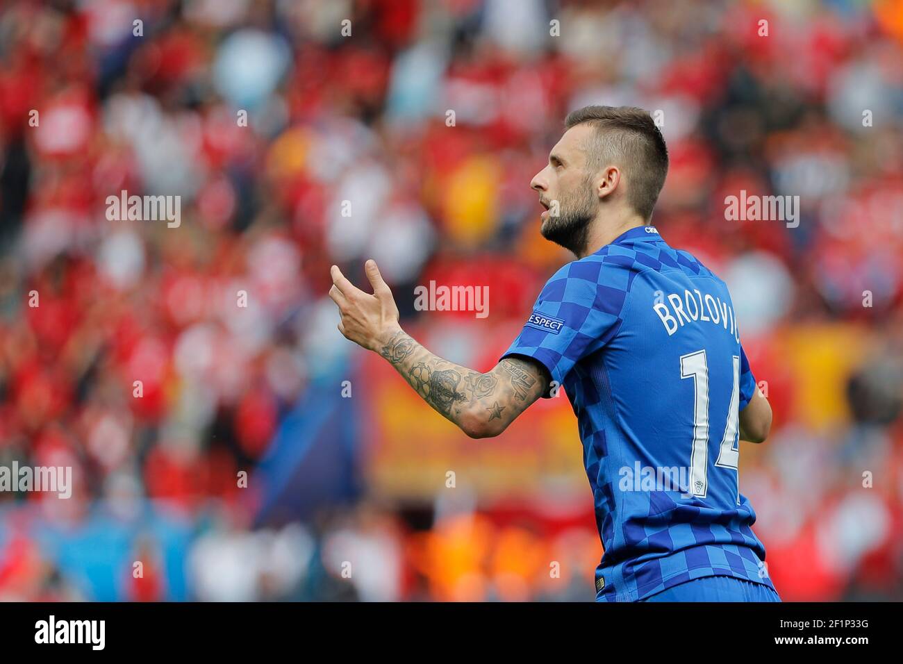 Marcelo Brozovic Cro Missed To Scored A New Goal During The Uefa Euro 16 Group D Football Match Between Turkey And Croatia On June 12 16 At Parc Des Princes Stadium In Marcelo Brozovic Cro Missed To Scored A New Goal During The Uefa Euro 16 Group D Football Match Between Turkey And Croatia On June 12 16 At Parc Des Princes Stadium In