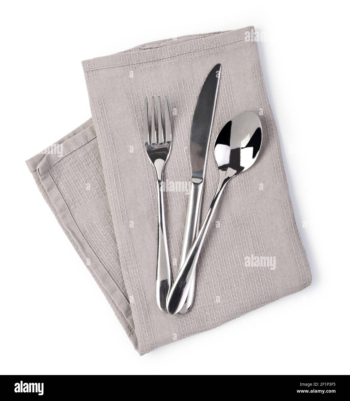 Fork, Knife and Spoon Stock Photo