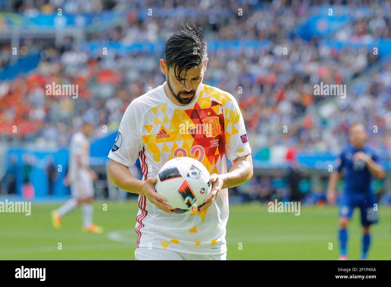 Nolito Esp During The Uefa Euro 16 Round Of 16 Football Match Between Italy And Spain On June 27 16 At Stade De France In Saint Denis France Photo Stephane Allaman Dppi Stock Photo Alamy