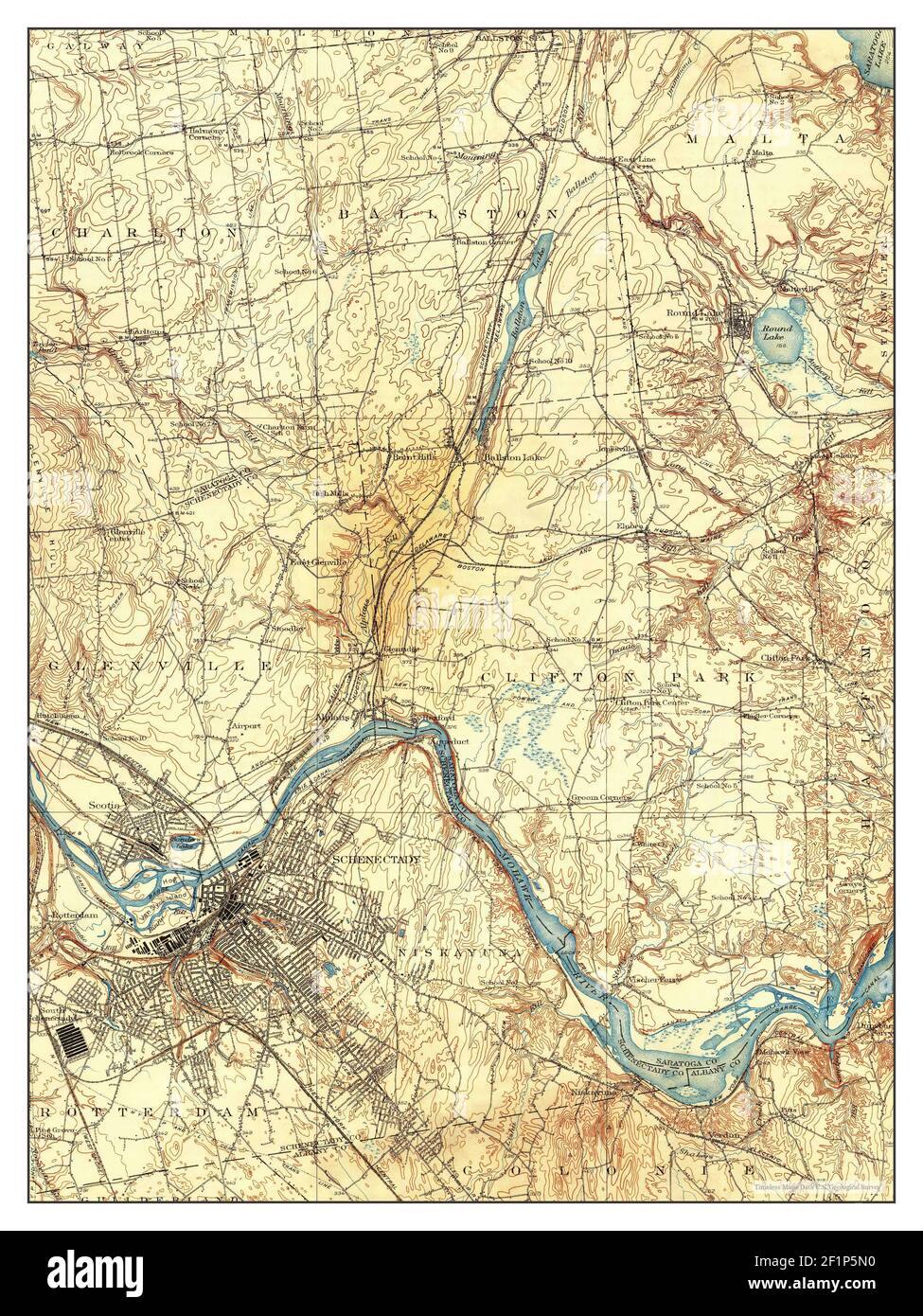 Schenectady Ny Map