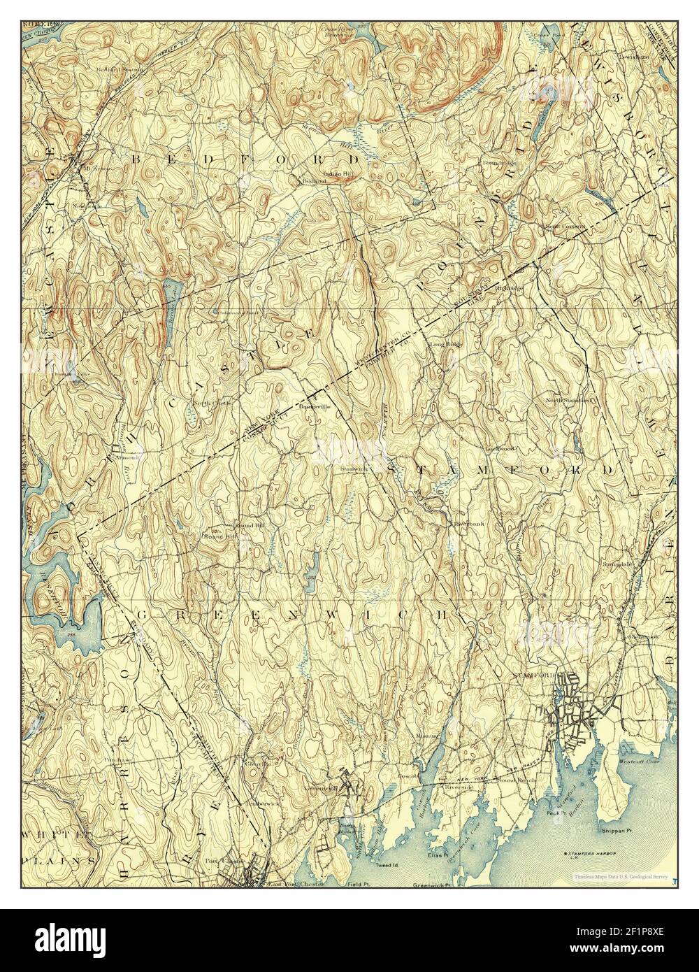 Stamford, New York, map 1899, 162500, United States of America by Timeless Maps, data U.S