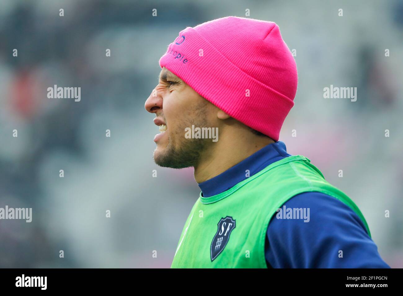 Julien Arias (Stade Francais) during the French championship Top 14 rugby union match between Stade Francais Paris and CA Brive Correze on December 31, 2016 at Jean Bouin Stadium in Paris, France - Photo Stephane Allaman / DPPI Stock Photo