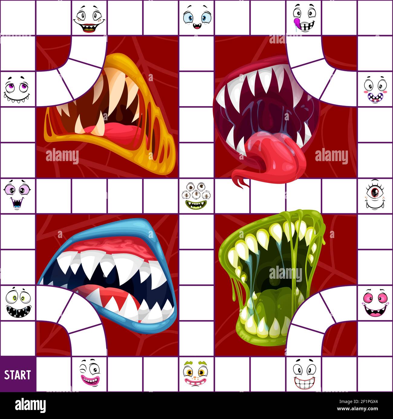 Monster Mouth Template Monster Mouth Template