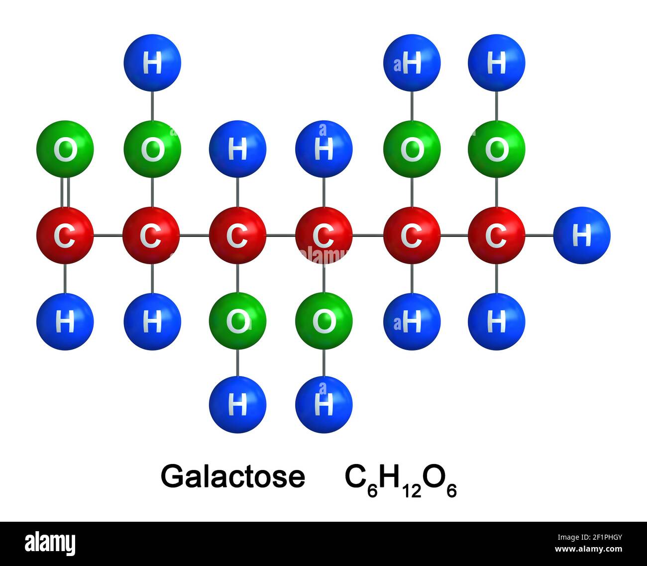 Galactose Chemical Structure