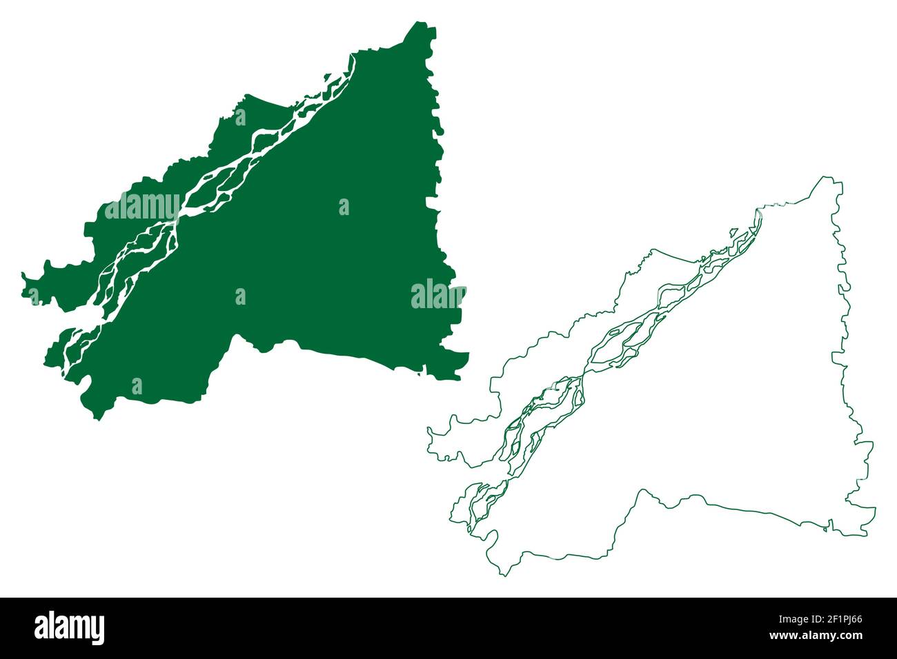 Supaul In Bihar Map Supaul District (Bihar State, Kosi Division, Republic Of India) Map Vector  Illustration, Scribble Sketch Supaul Map Stock Vector Image & Art - Alamy