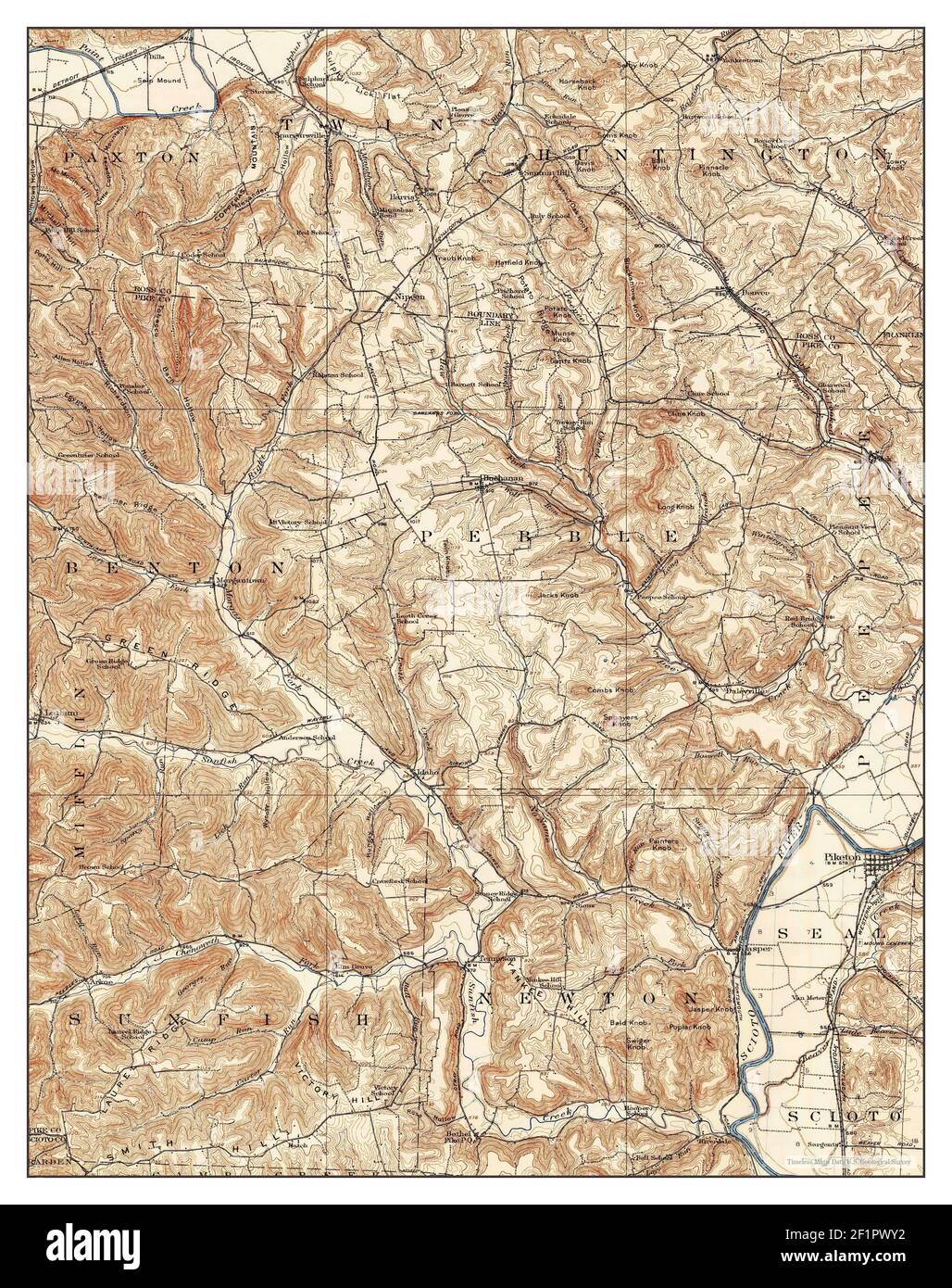 Piketon map hires stock photography and images Alamy