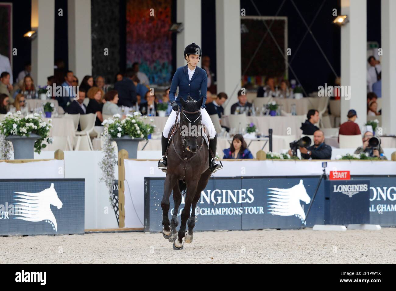 Athina Onassis (GRE) during the Longines Global Champions Tour of Longines Paris Eiffel Jumping, on June 30th to July 2nd , 2017, in Paris, France - Photo Stéphane Allaman / DPPI Stock Photo