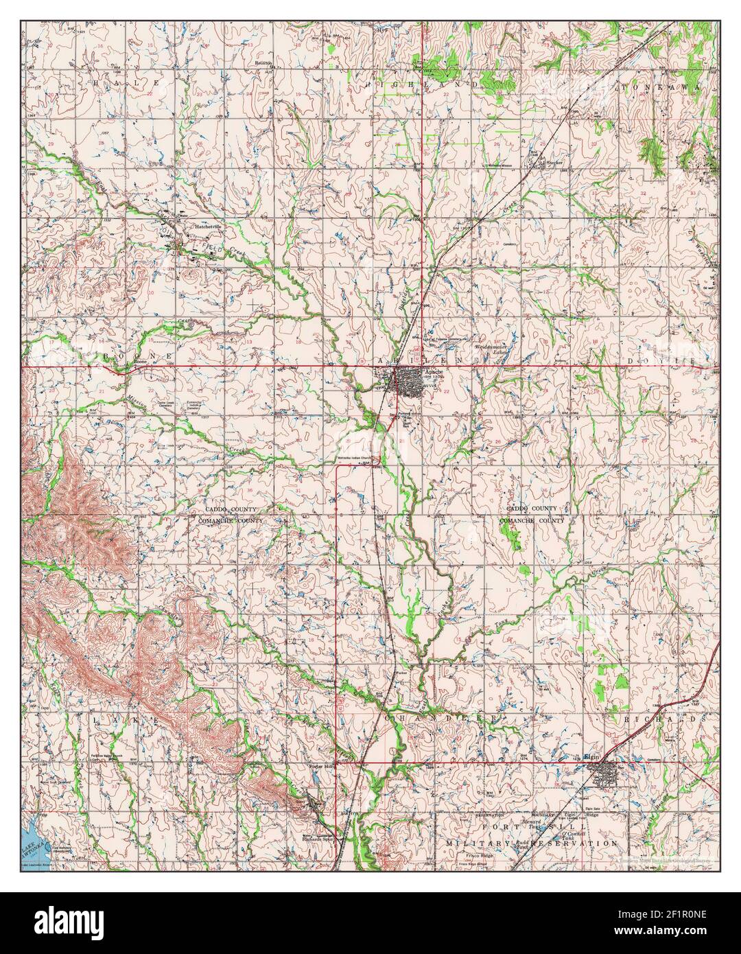 Apache map Cut Out Stock Images & Pictures Alamy