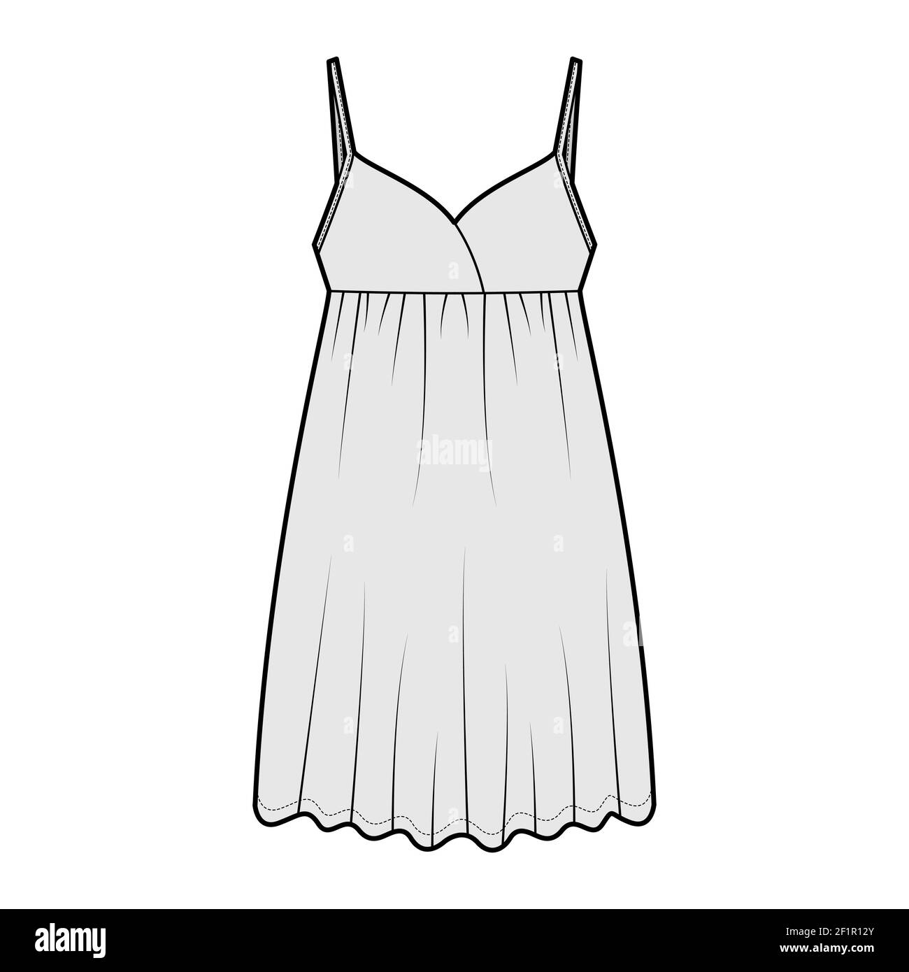https://c8.alamy.com/comp/2F1R12Y/babydoll-dress-sleepwear-pajama-technical-fashion-illustration-with-mini-length-oversized-adjustable-shoulder-straps-trapeze-silhouette-flat-front-grey-color-style-women-men-unisex-cad-mockup-2F1R12Y.jpg