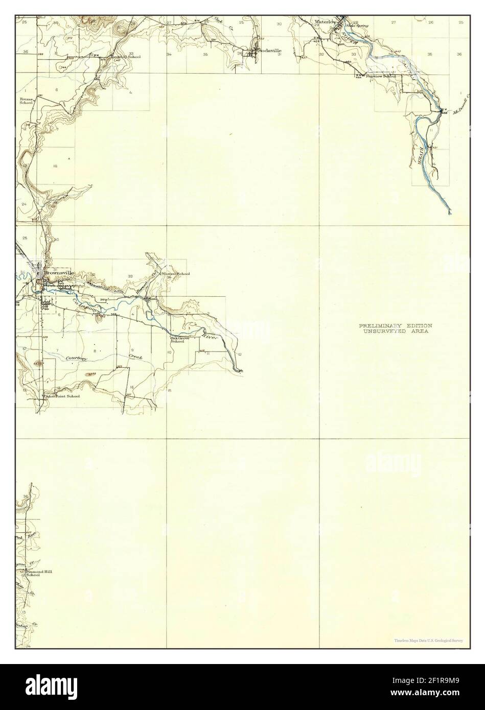 Brownsville map Cut Out Stock Images & Pictures Alamy