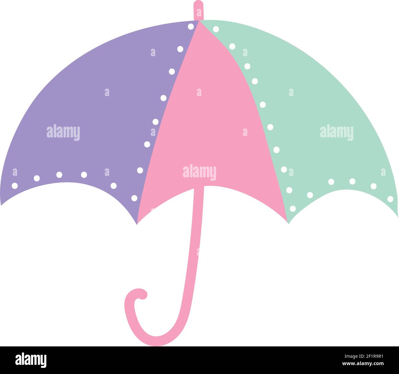 umbrella on a white background Stock Vector Image & Art - Alamy