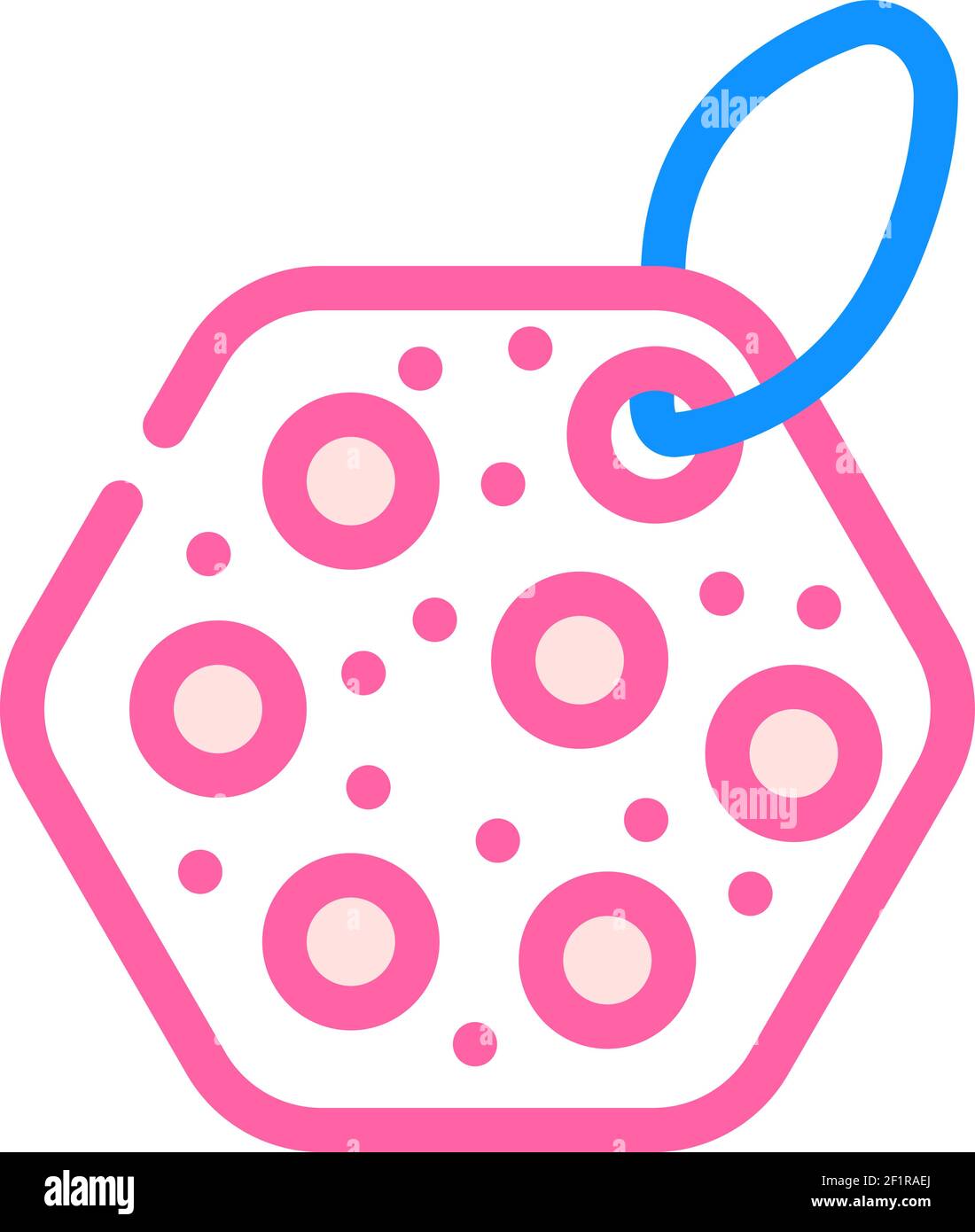 sponge callus remover color icon vector illustration Stock Vector Image ...