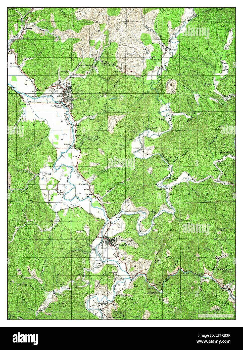 Coquille map Cut Out Stock Images & Pictures Alamy