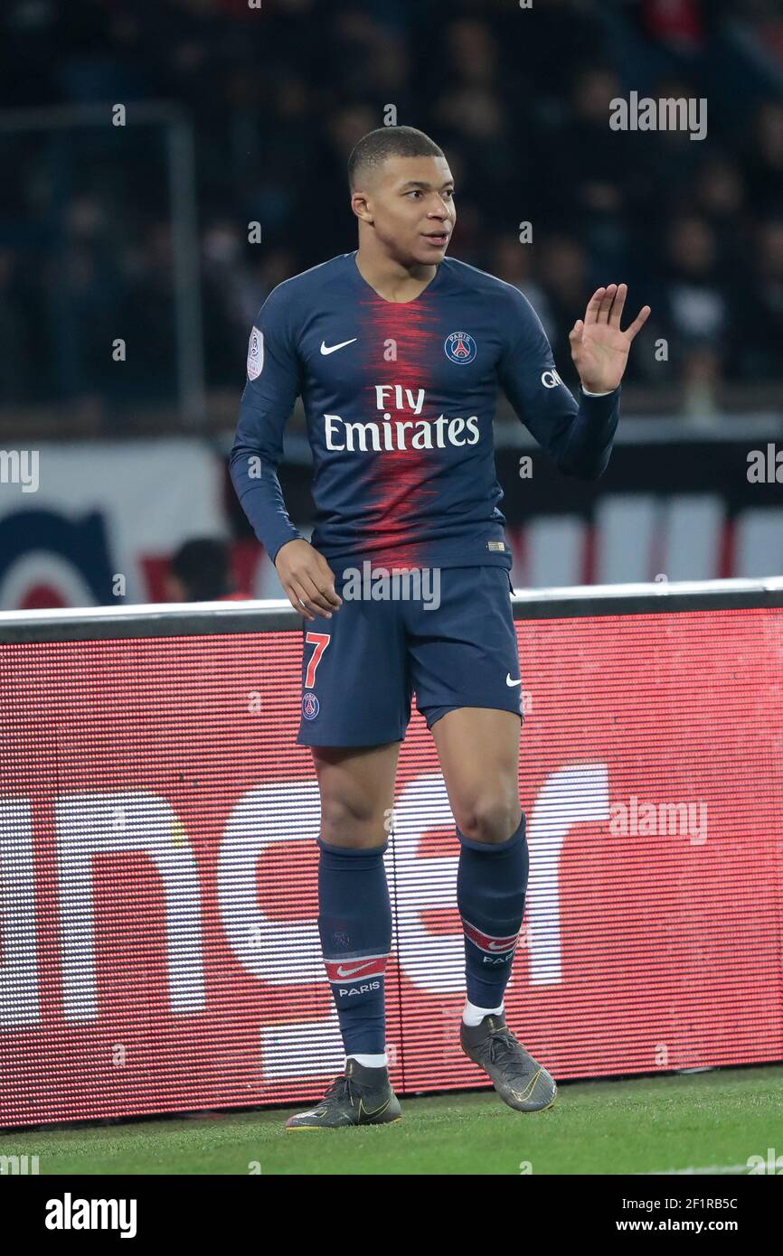Kylian Mbappe Psg During The French Championship L1 Football Match Between Paris Saint Germain And Montpellier