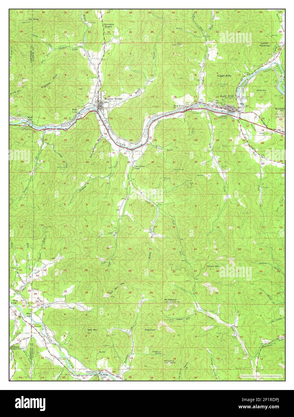 Gold hill map Cut Out Stock Images & Pictures Alamy