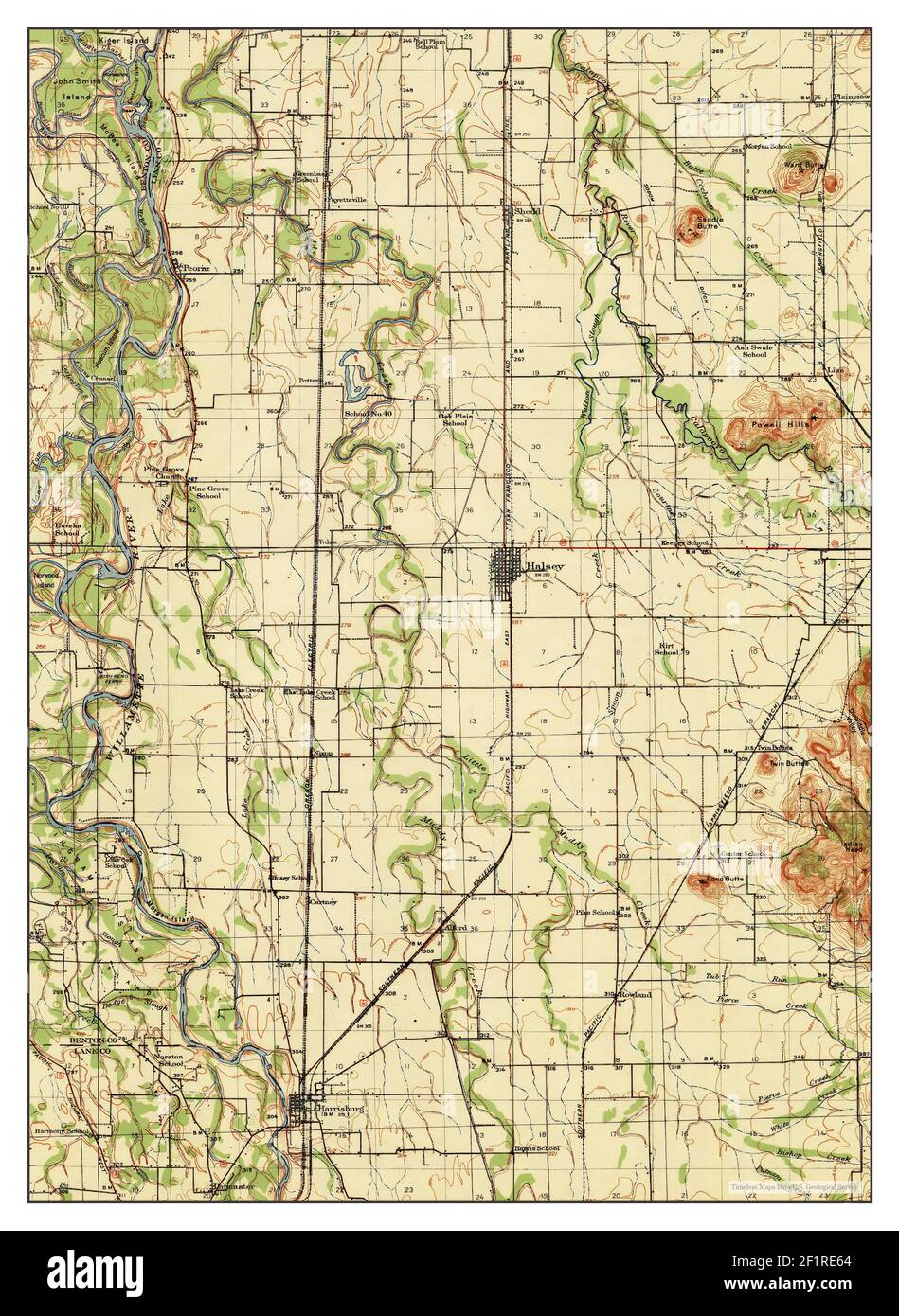 Halsey map hires stock photography and images Alamy
