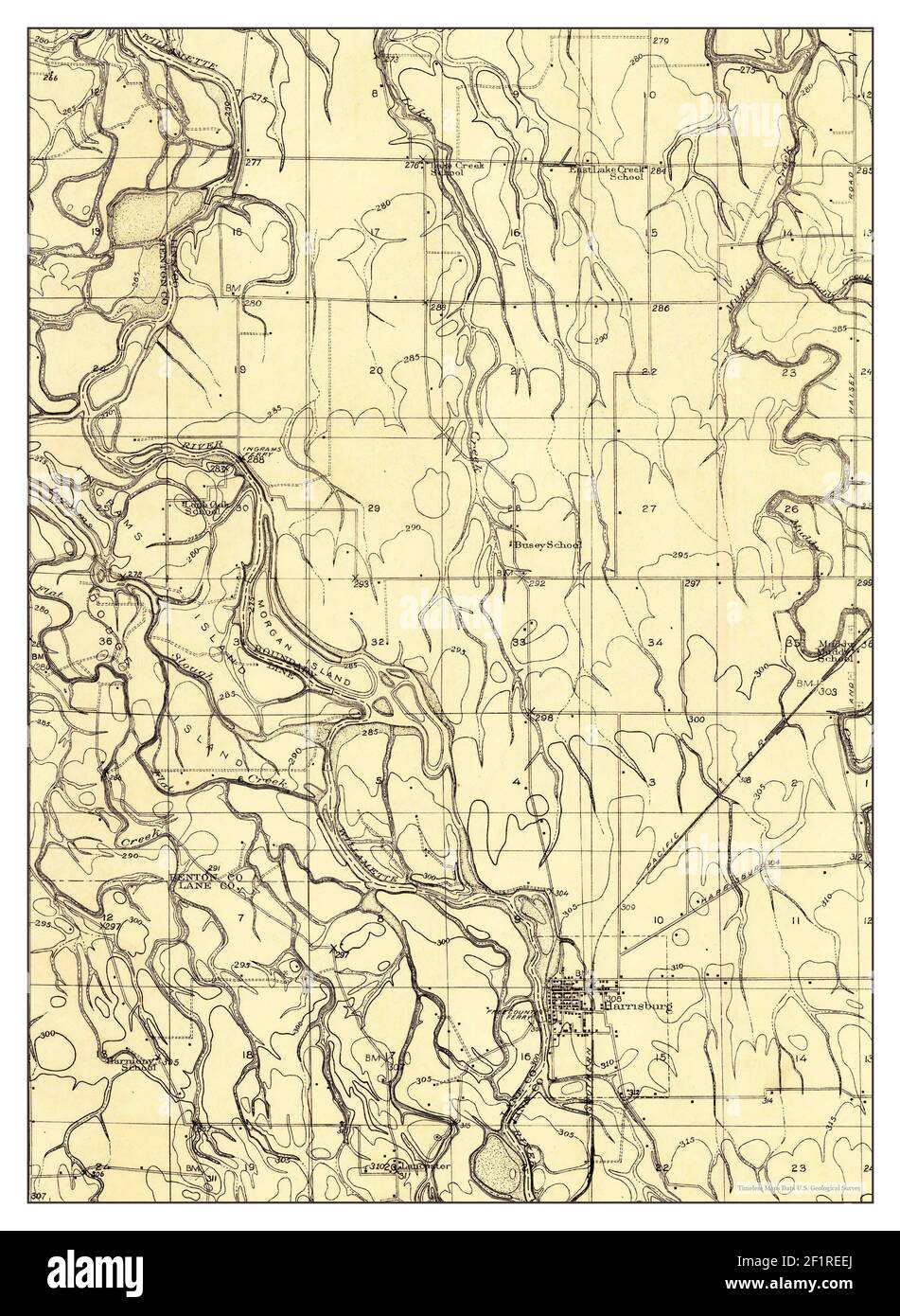 Antique map of harrisburg hires stock photography and images Alamy