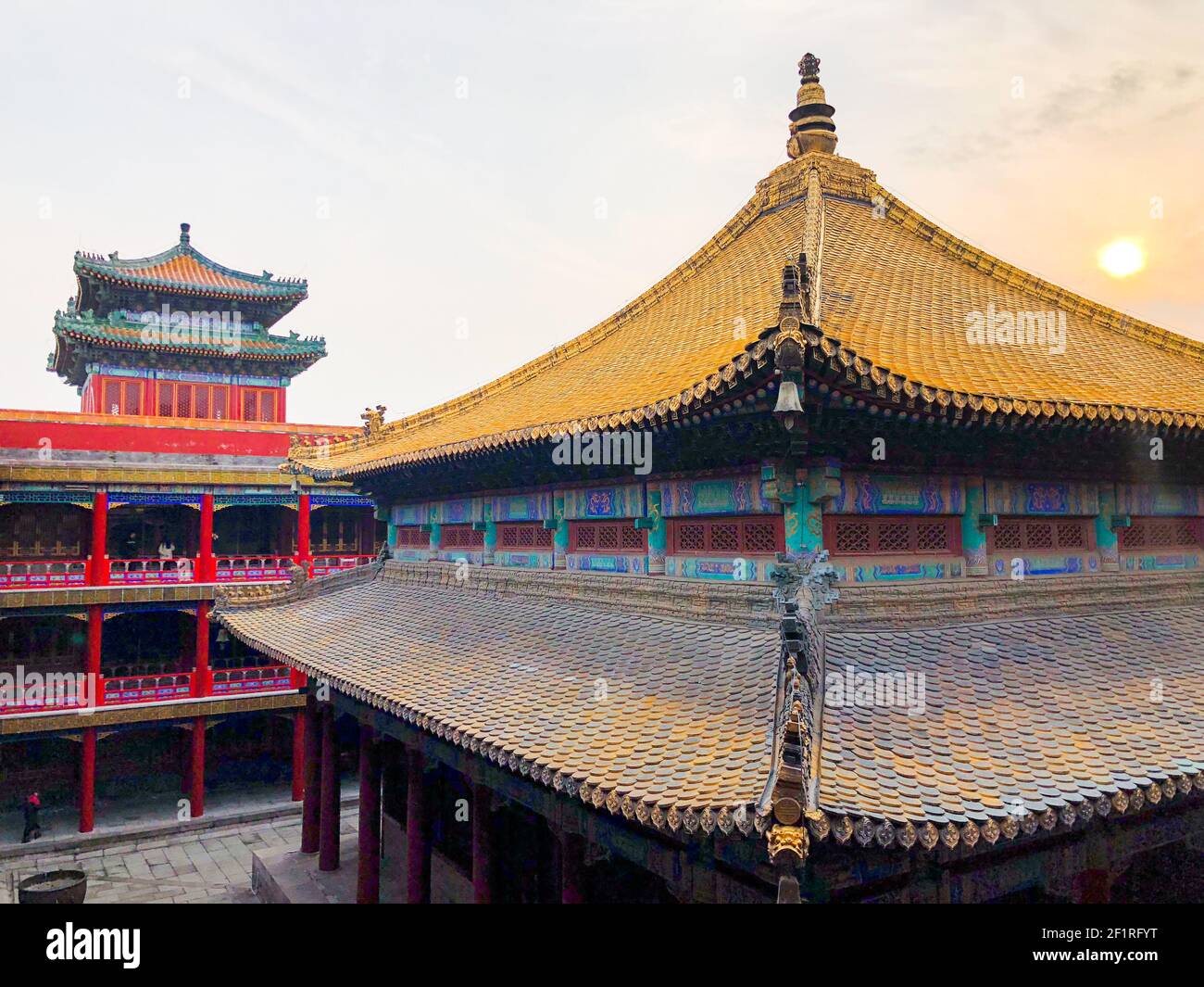 The Putuo Zongcheng Buddhist Temple, one of the Eight Outer Temples of Chengde, China Stock Photo