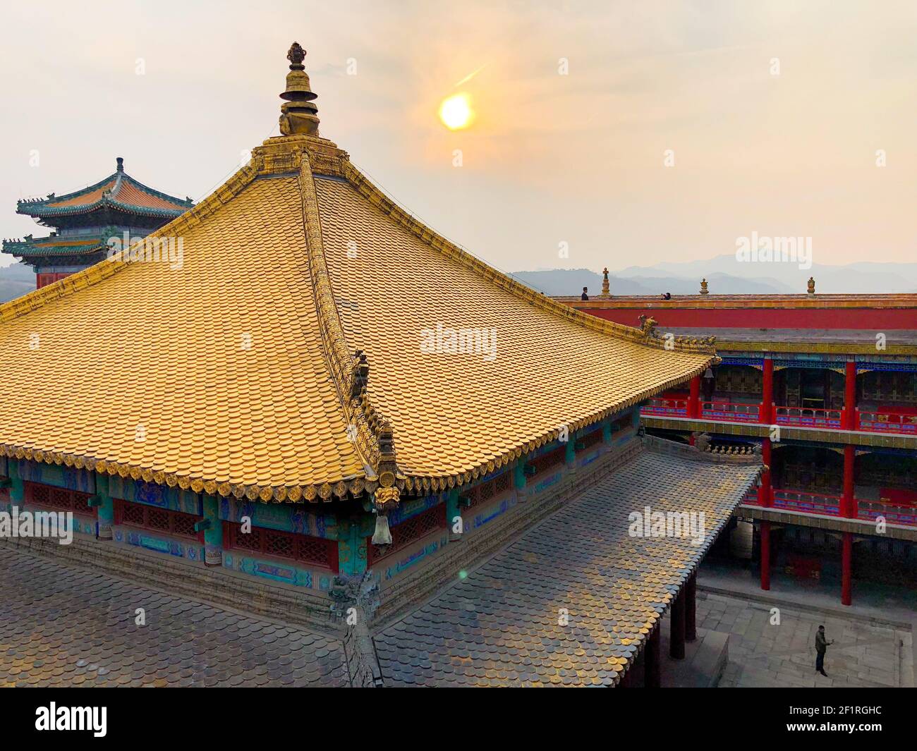 The Putuo Zongcheng Buddhist Temple, one of the Eight Outer Temples of Chengde, China Stock Photo