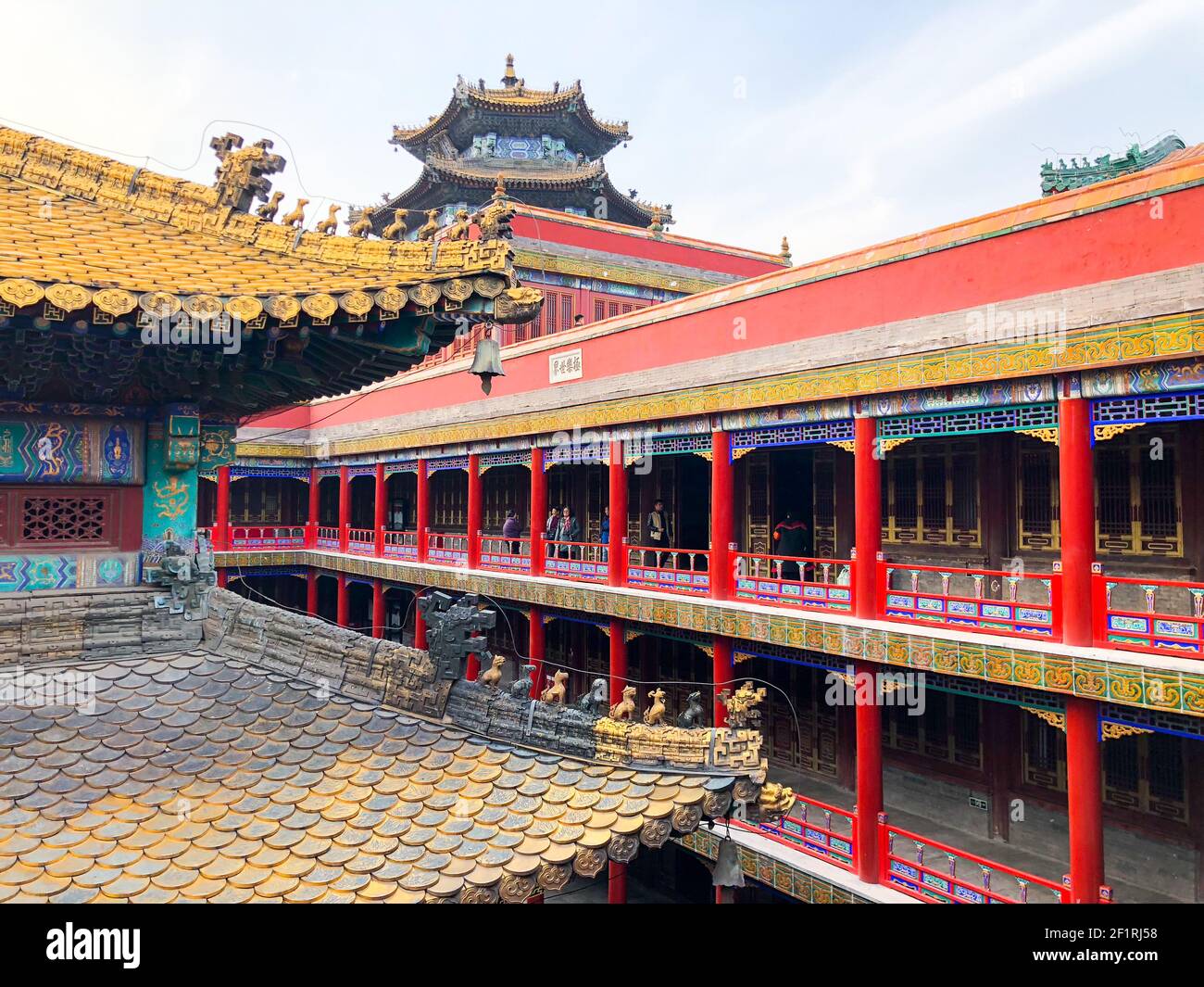 The Putuo Zongcheng Buddhist Temple, one of the Eight Outer Temples of Chengde, China Stock Photo