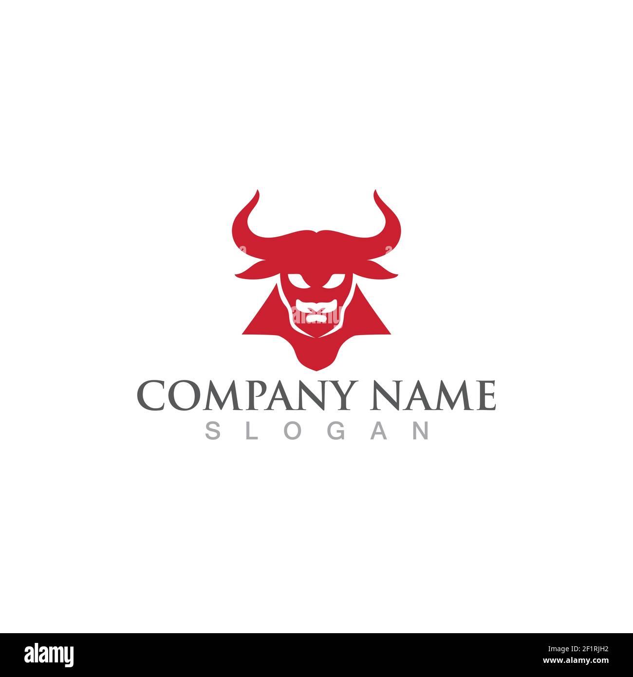bull logo and symbol vector Stock Vector Image & Art Alamy