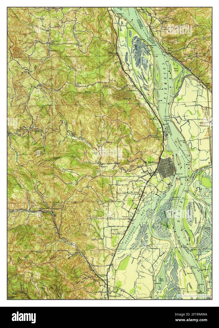 St Helens Oregon Map St Helens, Oregon, Map 1943, 1:62500, United States Of America By Timeless Maps, Data U.s. Geological Survey Stock Photo - Alamy St Helens Oregon Map St Helens, Oregon, Map 1943, 1:62500, United States Of America By Timeless Maps, Data U.s. Geological Survey Stock Photo - Alamy