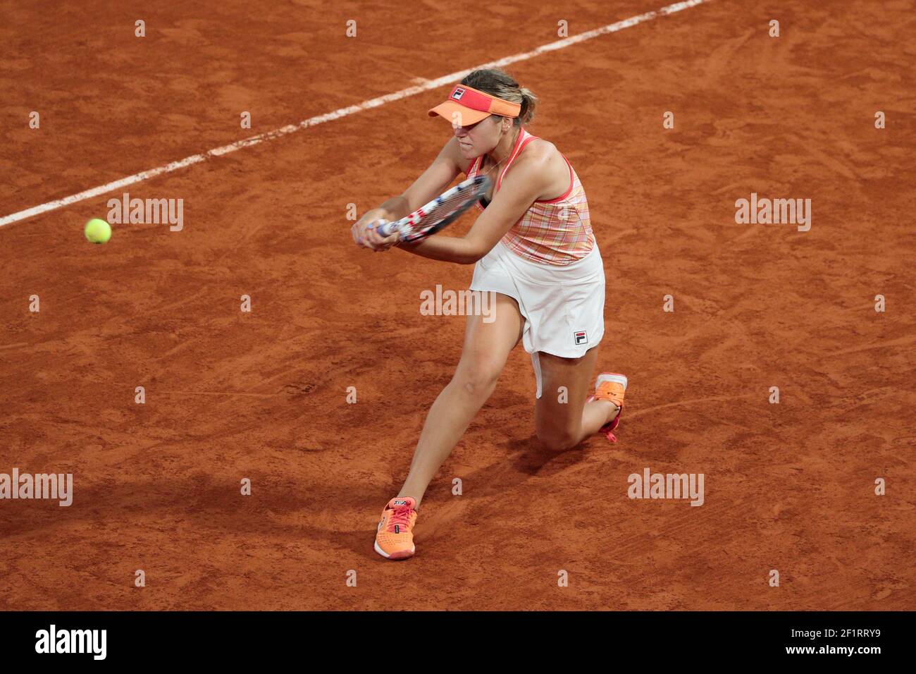 Sofia KENIN (USA) during the Roland Garros 2020, Grand Slam tennis