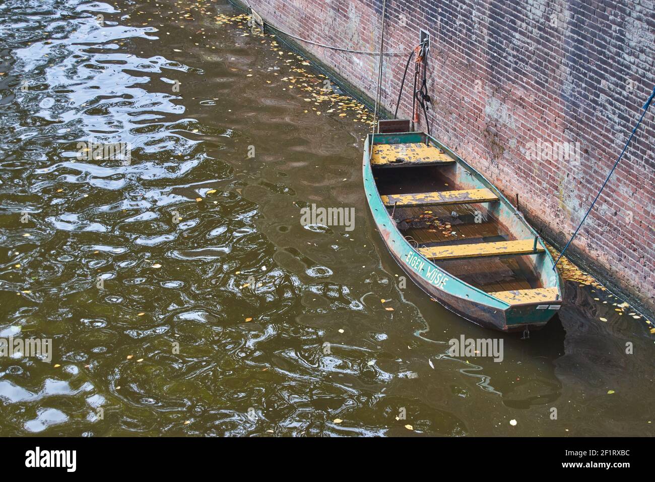 Tied up rowboat hi-res stock photography and images - Alamy
