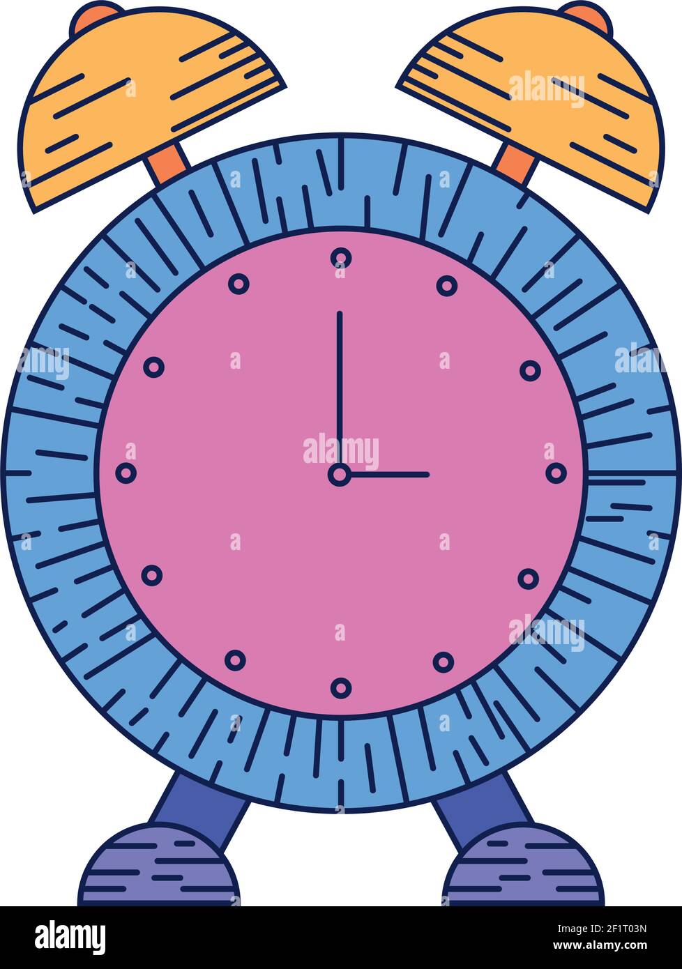alarm clock isolated Stock Vector Image & Art - Alamy