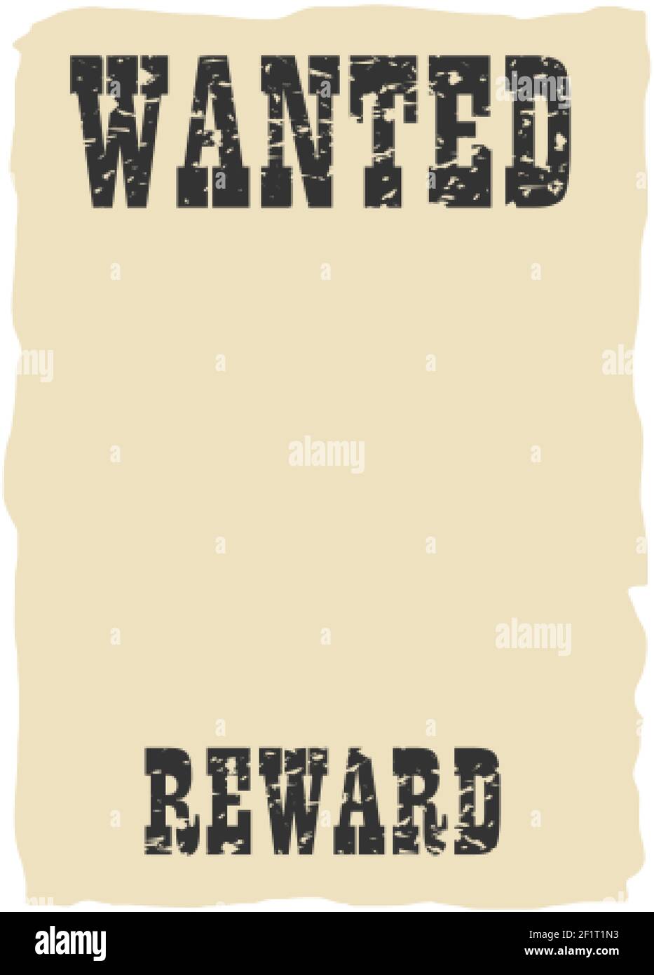 Western wanted dead or alive poster background Stock Vector