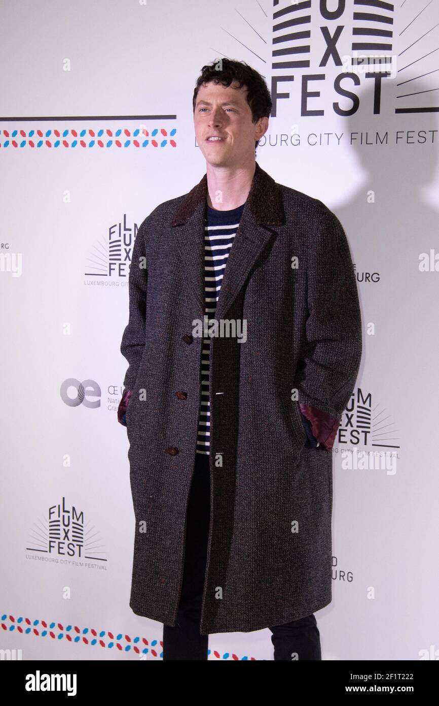 Finnegan Oldfield attending the Luxembourg Film Festival 2021 Photocall