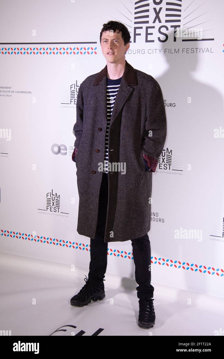 Finnegan Oldfield attending the Luxembourg Film Festival 2021 Photocall
