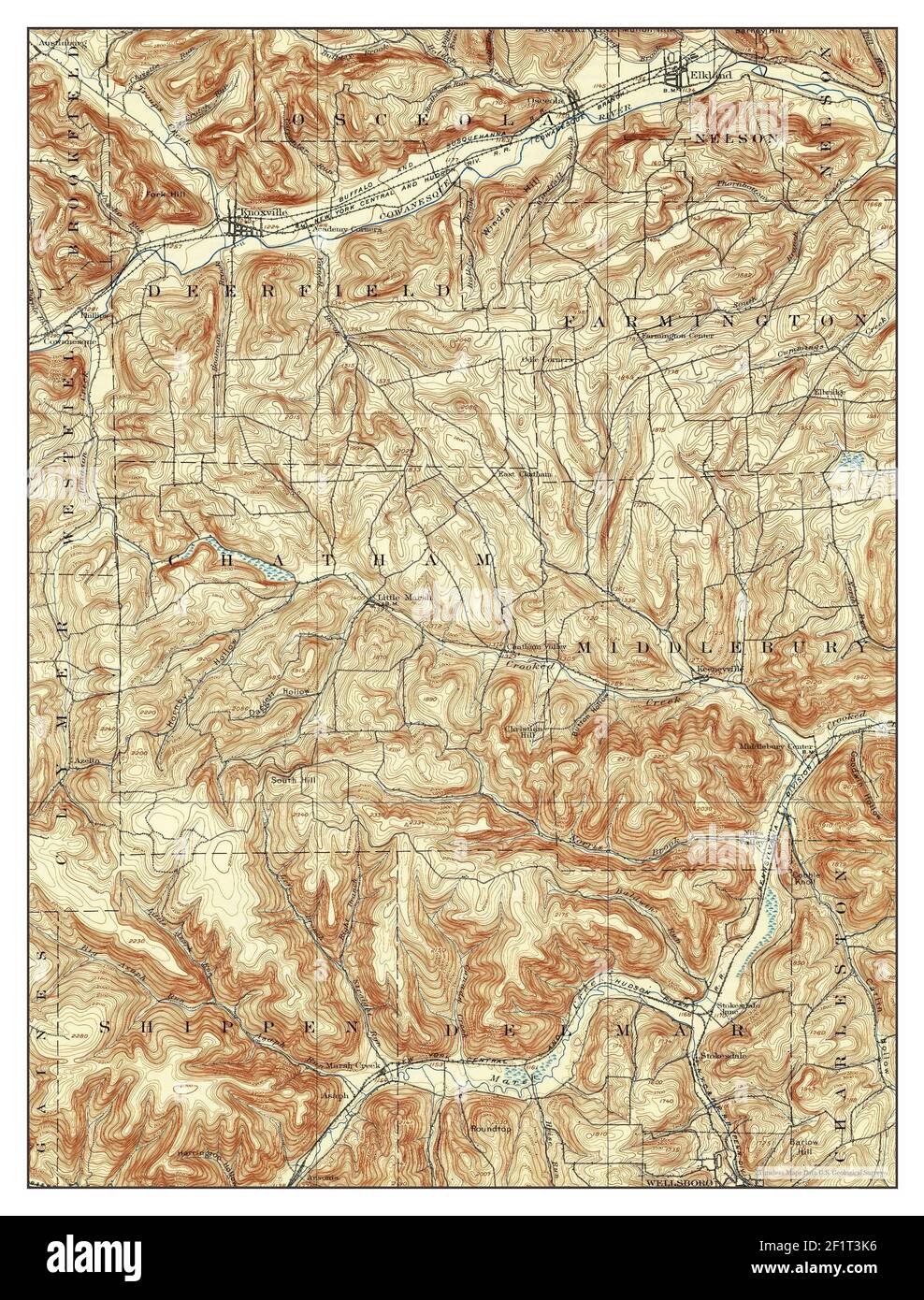 Elkland pennsylvania map Cut Out Stock Images & Pictures Alamy