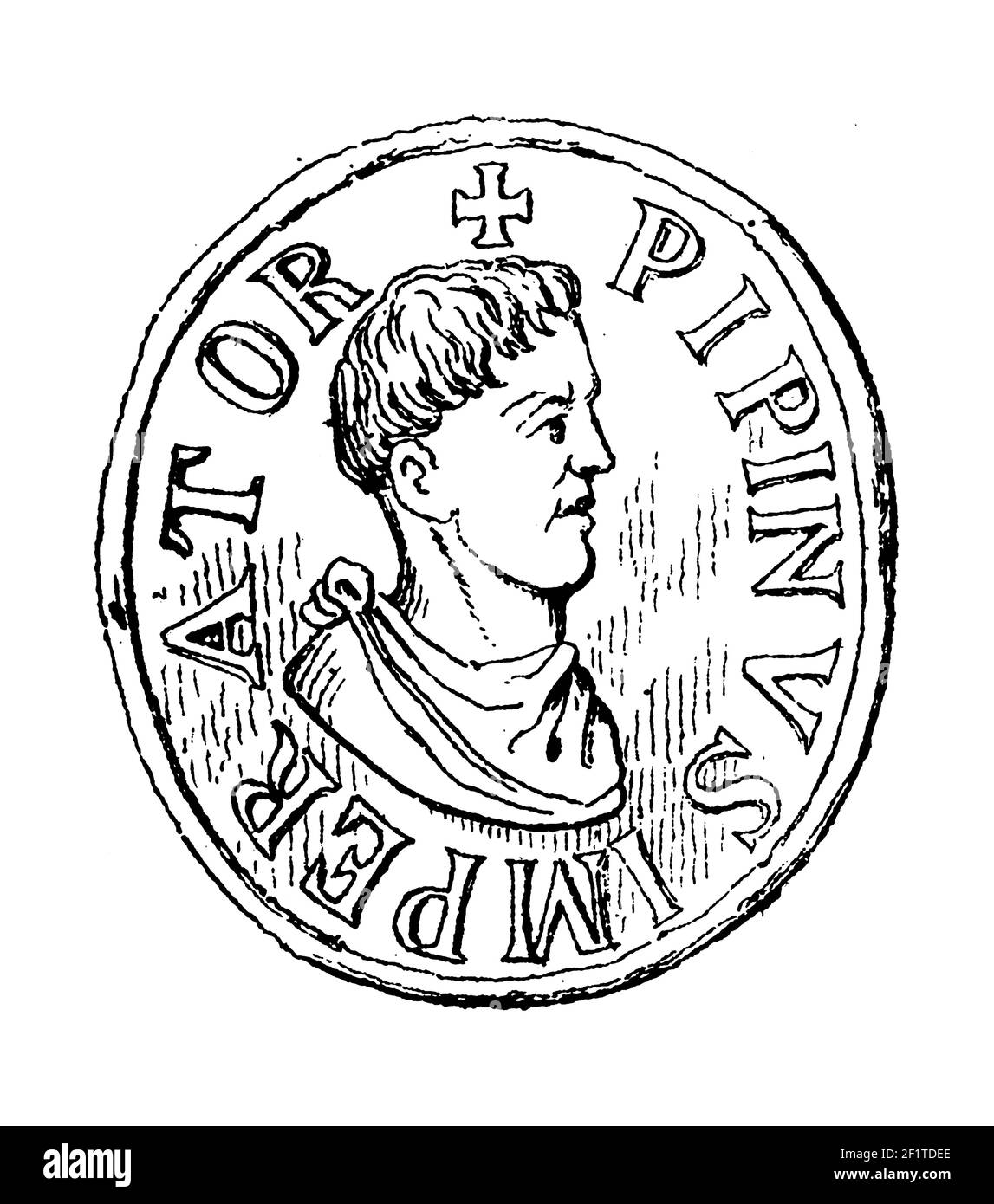 King the franks Black and White Stock Photos & Images Alamy