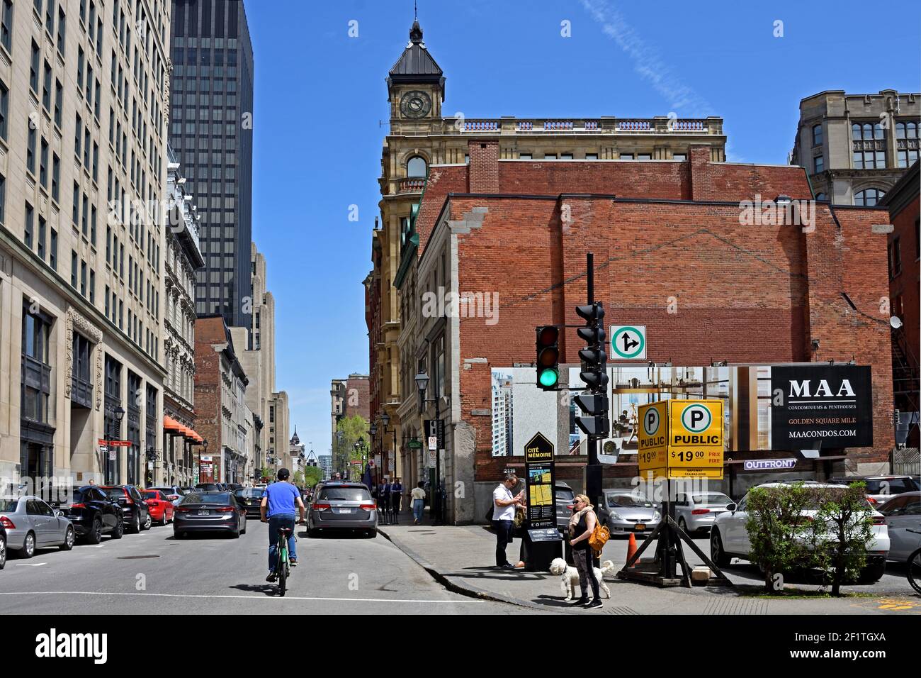 Place Jacques Cartier downtown Old Montreal Canada Canadian