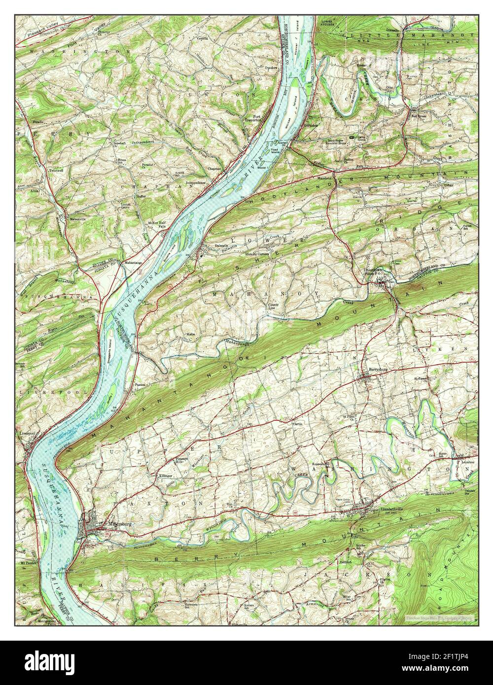 Millersburg map Cut Out Stock Images & Pictures Alamy