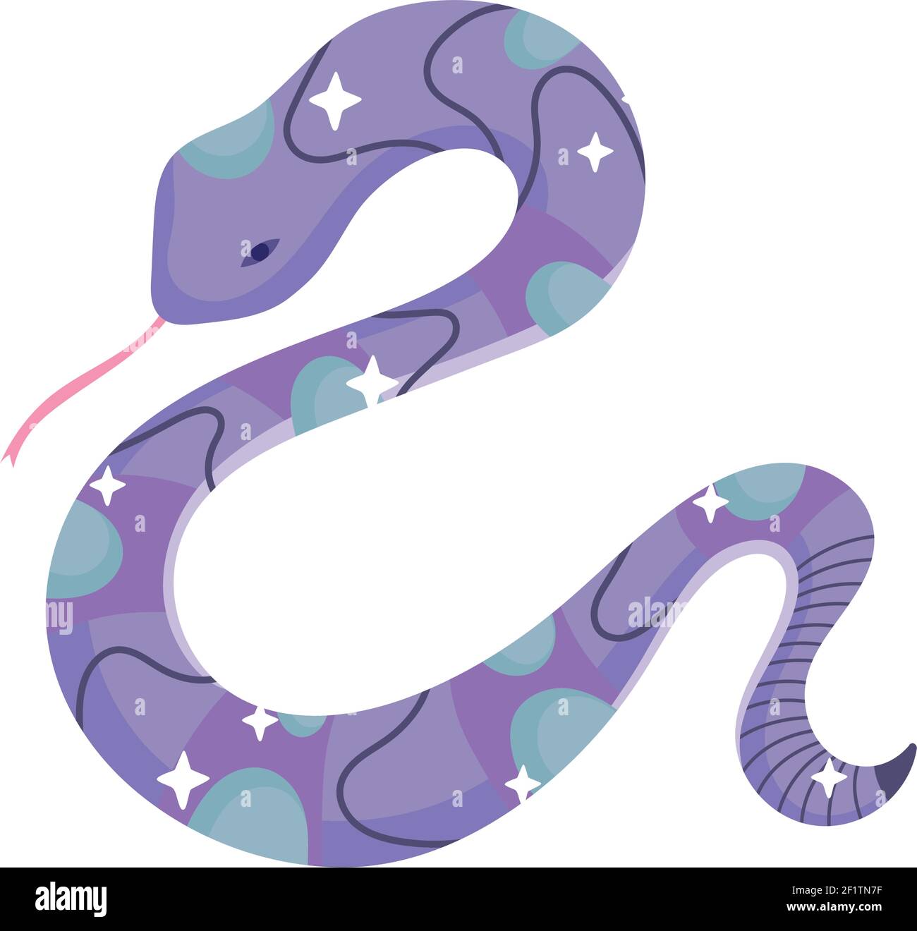 snake animal abstract cartoon isolated Stock Vector Image & Art - Alamy