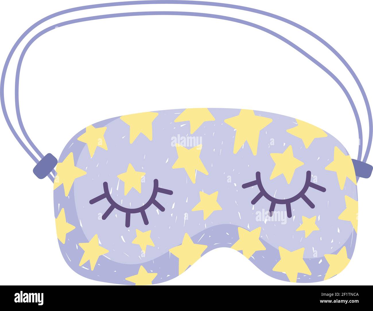 cute sleep mask accessory isolated Stock Vector Image & Art Alamy