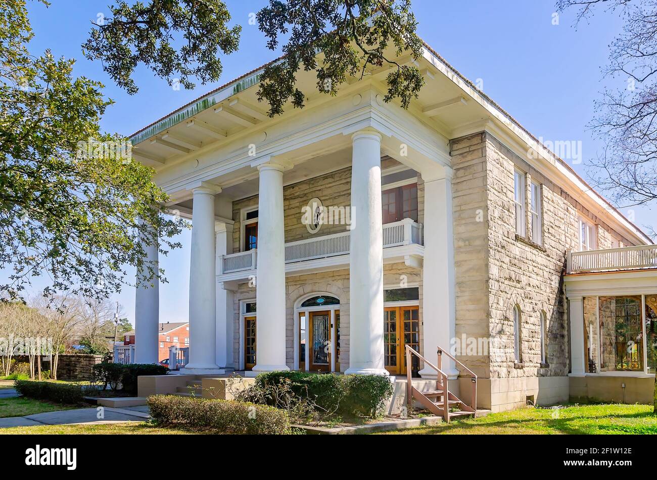 The Pillars, an event venue, is pictured, March 6, 2021, in Mobile